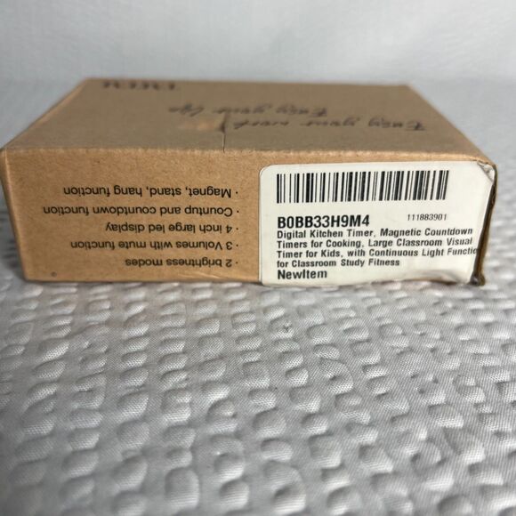 Digital Timer with Stand, Hang/Magnet 4" display - Picture 5 of 6